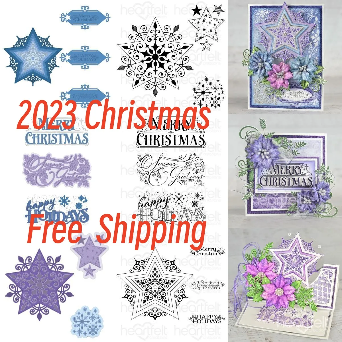 2023 New Arrivals Christmas Holiday Star Metal Cutting Dies Clear Stamps Card Scrapbook Embossed Paper Album Diy Craft Mould
2023 New Arrivals Christmas Holiday Star Metal Cutting Dies Clear Stamps Card Scrapbook Embossed Paper Album Diy Craft Mould