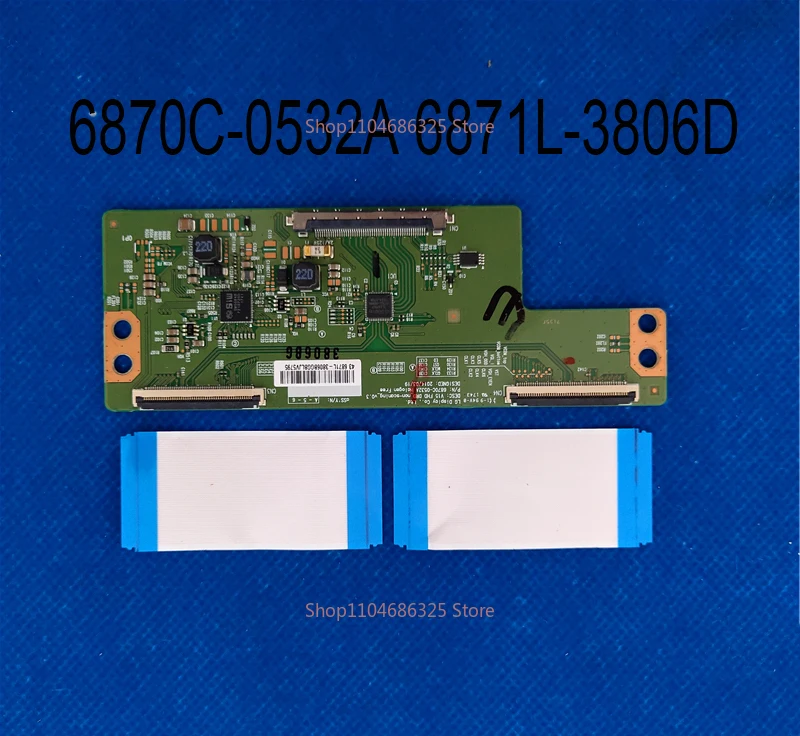 Логическая плата T-CON 6870C-0532A 6871L-3806D NC430DUE-SADP1 предназначена для телевизора 43LF5100 43LF5400 43LH5500 43LJ5500 43LH5700 43LK5700 43LF590
Логическая плата T-CON 6870C-0532A 6871L-3806D NC430DUE-SADP1 предназначена для телевизора 43LF5100 43LF5400 43LH5500 43LJ5500 43LH5700 43LK5700 43LF590