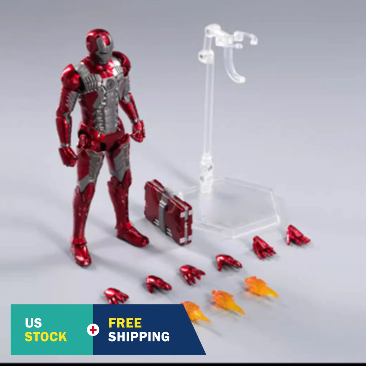 HiPlay ZD Toys Anniversary Iron Man Illuminated Edition Action Figurine
HiPlay ZD Toys Anniversary Iron Man Illuminated Edition Action Figurine