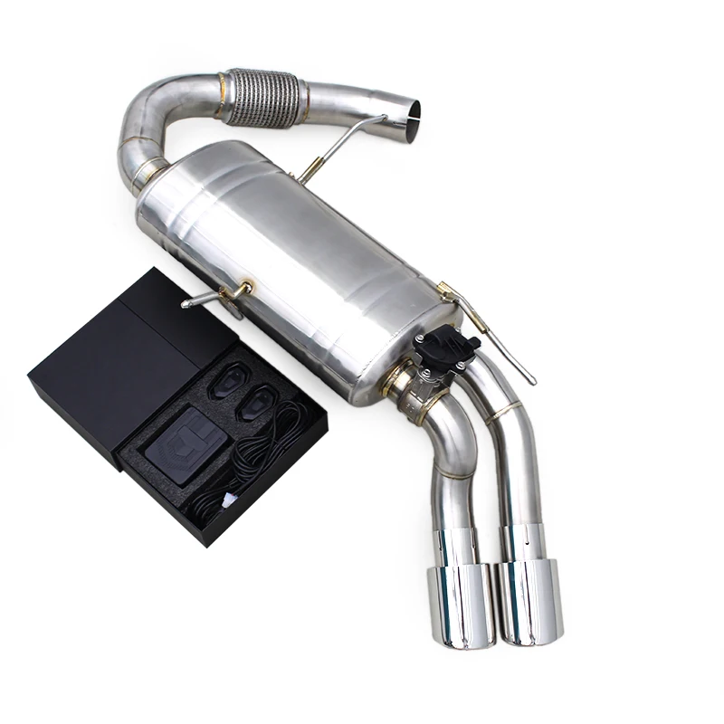 Custom Valved Sport Rear Muffler For BMW I8 1.5T 2014-2019 Stainless Steel Pipe Valvetronic Exhaust System With Control
Custom Valved Sport Rear Muffler For BMW I8 1.5T 2014-2019 Stainless Steel Pipe Valvetronic Exhaust System With Control