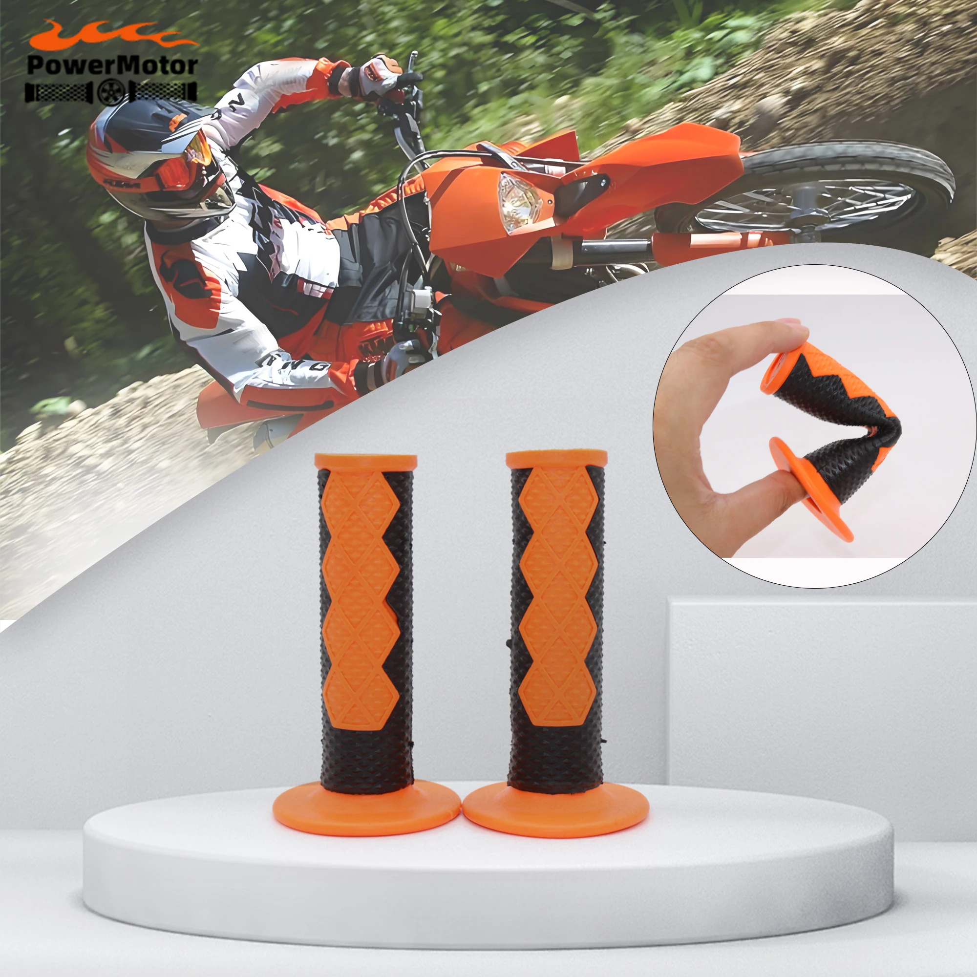 Enduro Motorcycle Universal Grips 7/8" 22mm for KTM 125 200 250 350/XC-W 400/EXC 400/EXC-R/EXC-F Motocross Accessories
Enduro Motorcycle Universal Grips 7/8" 22mm for KTM 125 200 250 350/XC-W 400/EXC 400/EXC-R/EXC-F Motocross Accessories