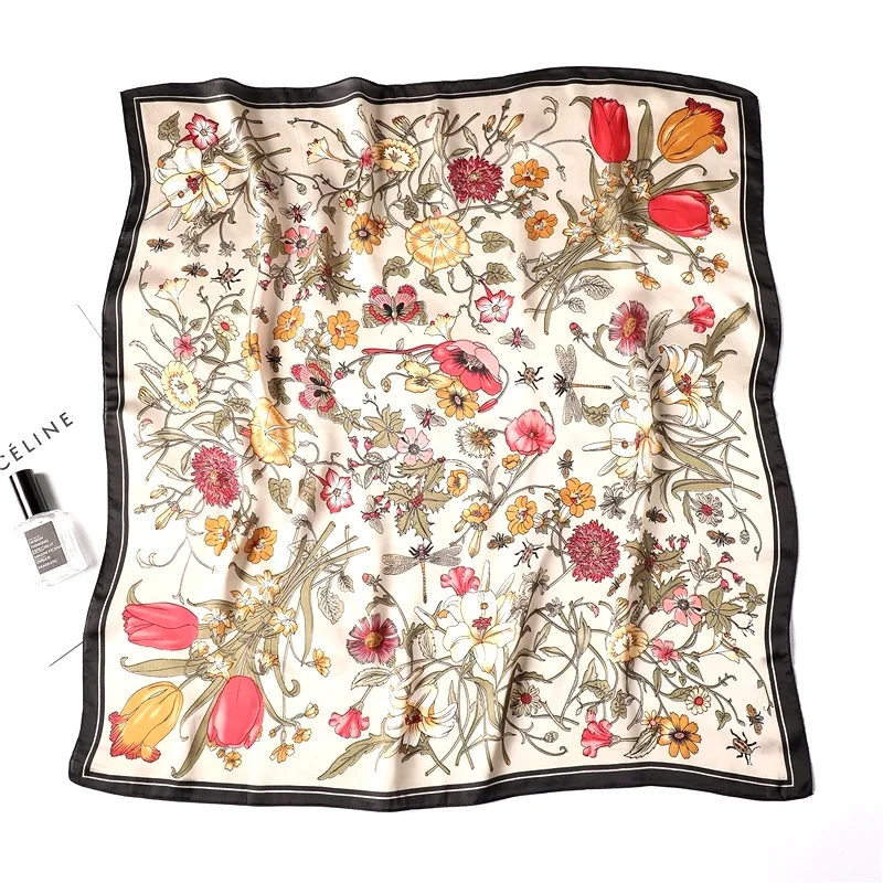 Luxury New Printed Scarves Women's Silk Scarf Spring and Summer Floral Decorations Small Neckties Hairbands Bags Wholesale
Luxury New Printed Scarves Women's Silk Scarf Spring and Summer Floral Decorations Small Neckties Hairbands Bags Wholesale