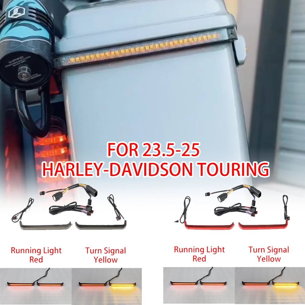 New Motorcycle Accessory LED Brake Light Turn Signal Pilot Lamp Brake Light For Harley CVO Street Glide Road Glide ST 2023 2025
New Motorcycle Accessory LED Brake Light Turn Signal Pilot Lamp Brake Light For Harley CVO Street Glide Road Glide ST 2023 2025