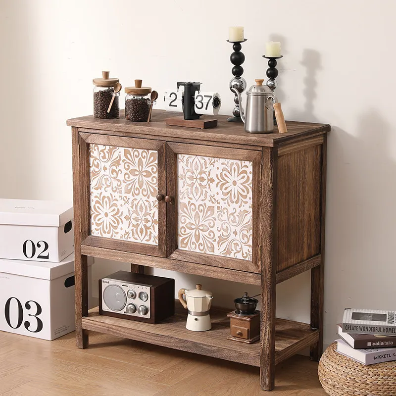 Large Solid Wood European Vintage Sideboard Tea Station Living Room Accent Table Wine Storage Cabinet Entryway Carved Unit
Large Solid Wood European Vintage Sideboard Tea Station Living Room Accent Table Wine Storage Cabinet Entryway Carved Unit