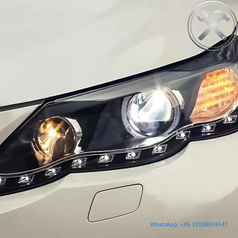 All-New 2010-2012 Mid Size Sedan Demon Eye LED Projector Headlight Assembly 6000K Sequential DRL Waterproof Hot Sale Auto Parts
All-New 2010-2012 Mid Size Sedan Demon Eye LED Projector Headlight Assembly 6000K Sequential DRL Waterproof Hot Sale Auto Parts
