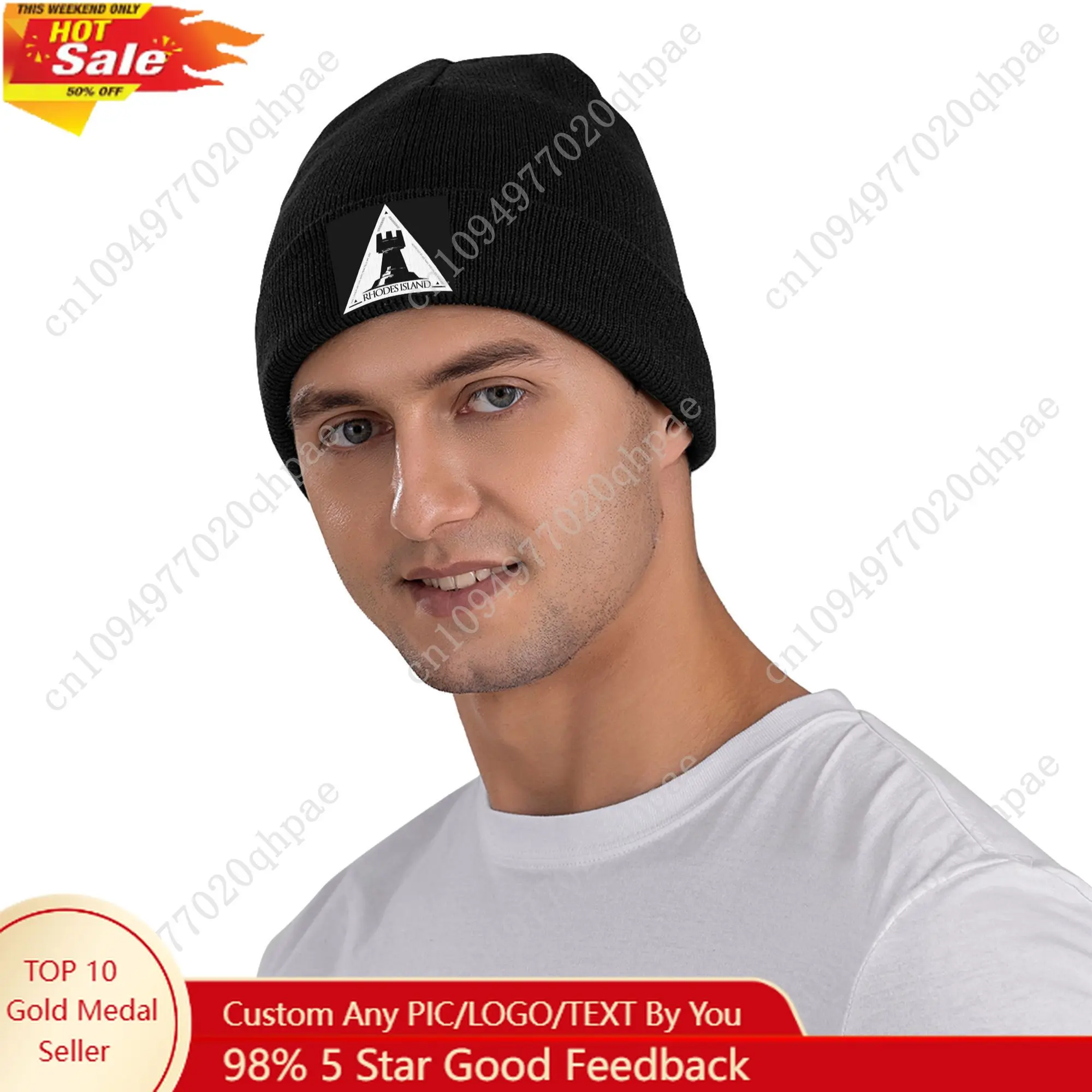 Arknights Rhodes Island Emblem Winter Skullies Beanies Hat Warm Autumn Knitted Hats Bonnet Caps for Women Men
Arknights Rhodes Island Emblem Winter Skullies Beanies Hat Warm Autumn Knitted Hats Bonnet Caps for Women Men