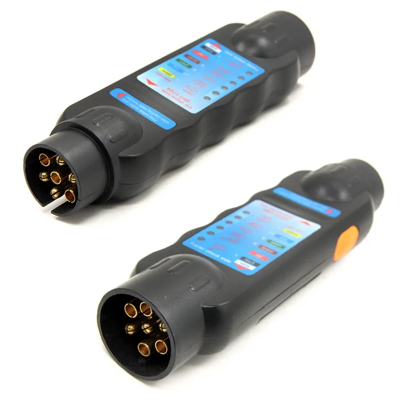 7 контактов 12 В для автомобиля, грузовика, прицепа, вилка, тестер, инструмент для тестирования цепи проводки
7 контактов 12 В для автомобиля, грузовика, прицепа, вилка, тестер, инструмент для тестирования цепи проводки