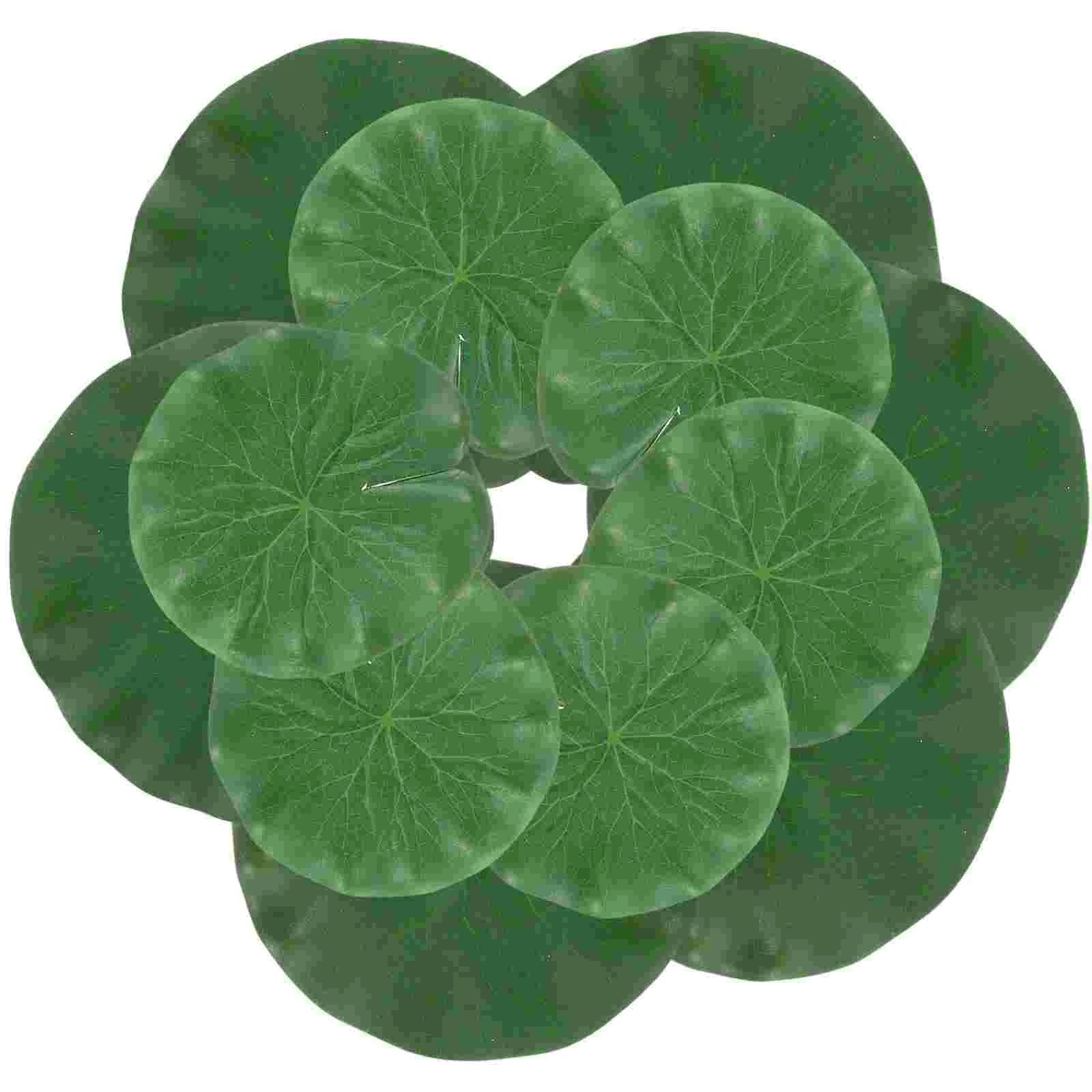 20pcs Artificial Plants Pond naments Pool Accessories Floating Leaves Fake Plant Decor Fish Tank Decorations Aquatic Props
20pcs Artificial Plants Pond naments Pool Accessories Floating Leaves Fake Plant Decor Fish Tank Decorations Aquatic Props