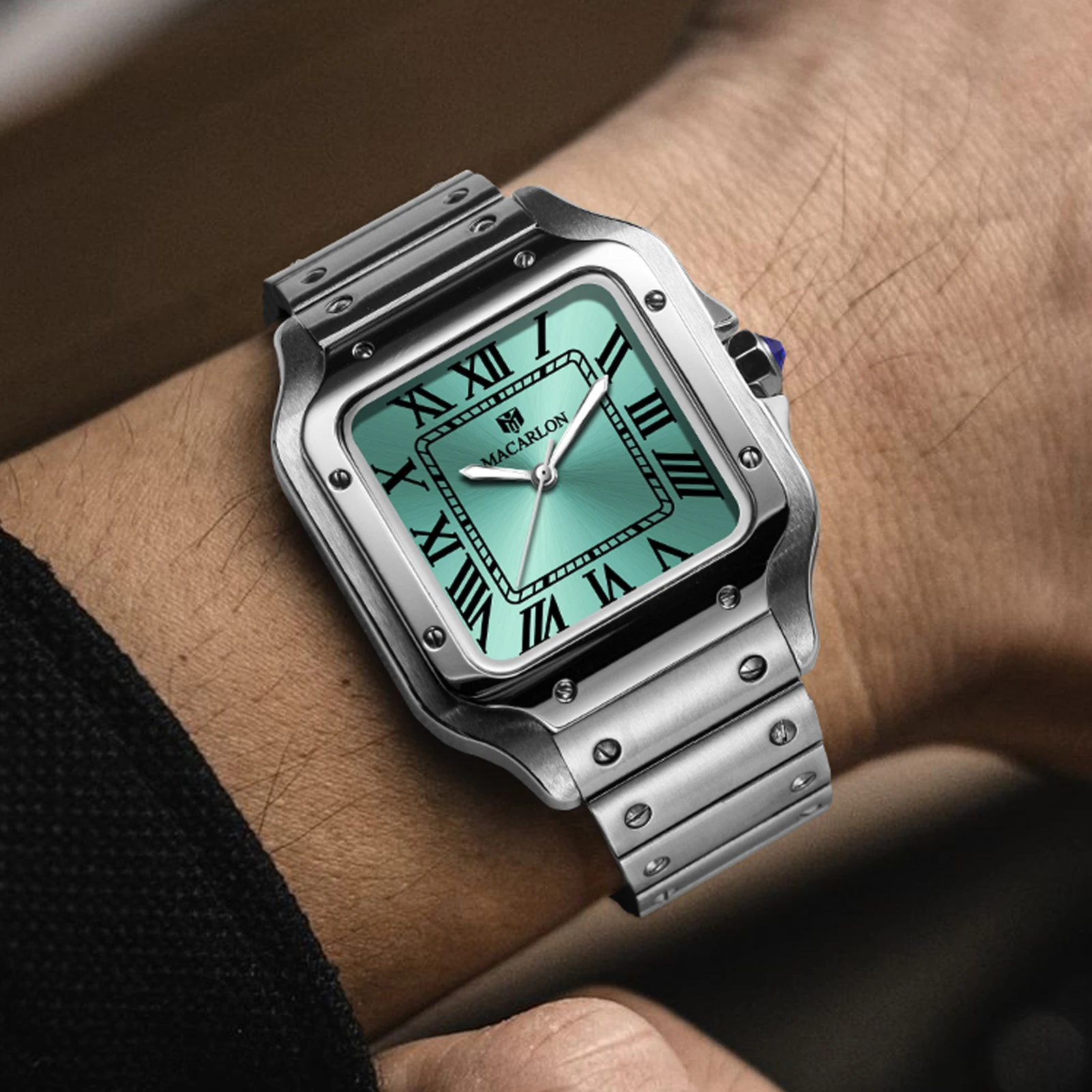 2026 MACARLON Design New 38mm Mechanical Watch Men Sapphire Glass Luminous Stainless Steel Waterproof China NH35 Automatic Watch
2026 MACARLON Design New 38mm Mechanical Watch Men Sapphire Glass Luminous Stainless Steel Waterproof China NH35 Automatic Watch