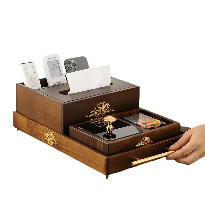 Creative Tissue Box Light Luxury Walnut Table Storage Box New Chinese Slap-up Ashtray Muti-fuction Coffee Tabel Decor Fruit Tray
Creative Tissue Box Light Luxury Walnut Table Storage Box New Chinese Slap-up Ashtray Muti-fuction Coffee Tabel Decor Fruit Tray