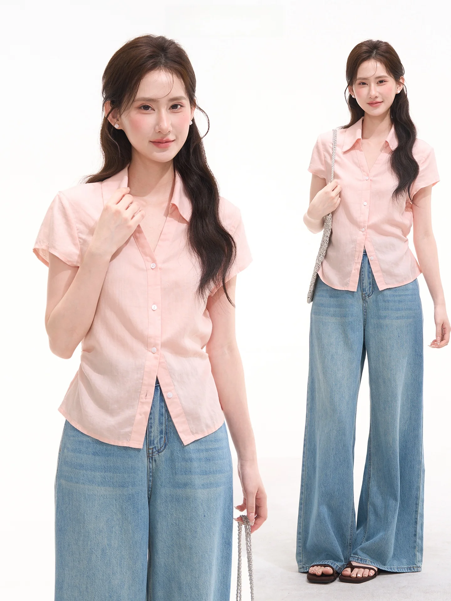 Original Heme Slimming Linen Belted Stripe Design Waist-Cinching Shirt Top Casual Style Short Sleeve Women's Fashion
Original Heme Slimming Linen Belted Stripe Design Waist-Cinching Shirt Top Casual Style Short Sleeve Women's Fashion