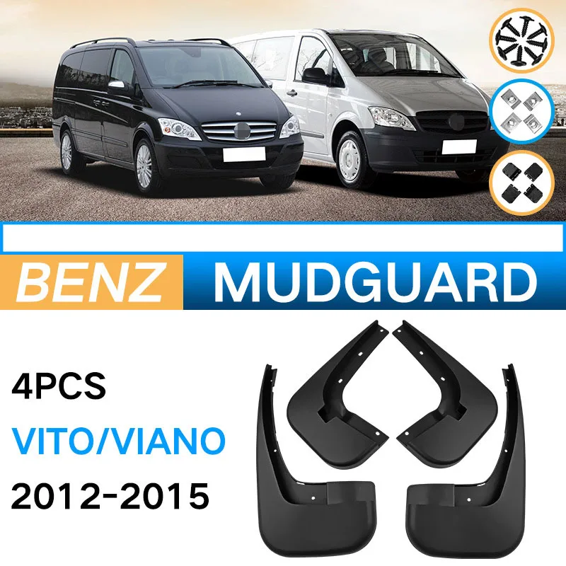 4 PCS Car MudFlaps For Mercedes-Benz VIANO/VITO 2012-2015 Mudguard Splash Guards Fender Auto Accessories
4 PCS Car MudFlaps For Mercedes-Benz VIANO/VITO 2012-2015 Mudguard Splash Guards Fender Auto Accessories