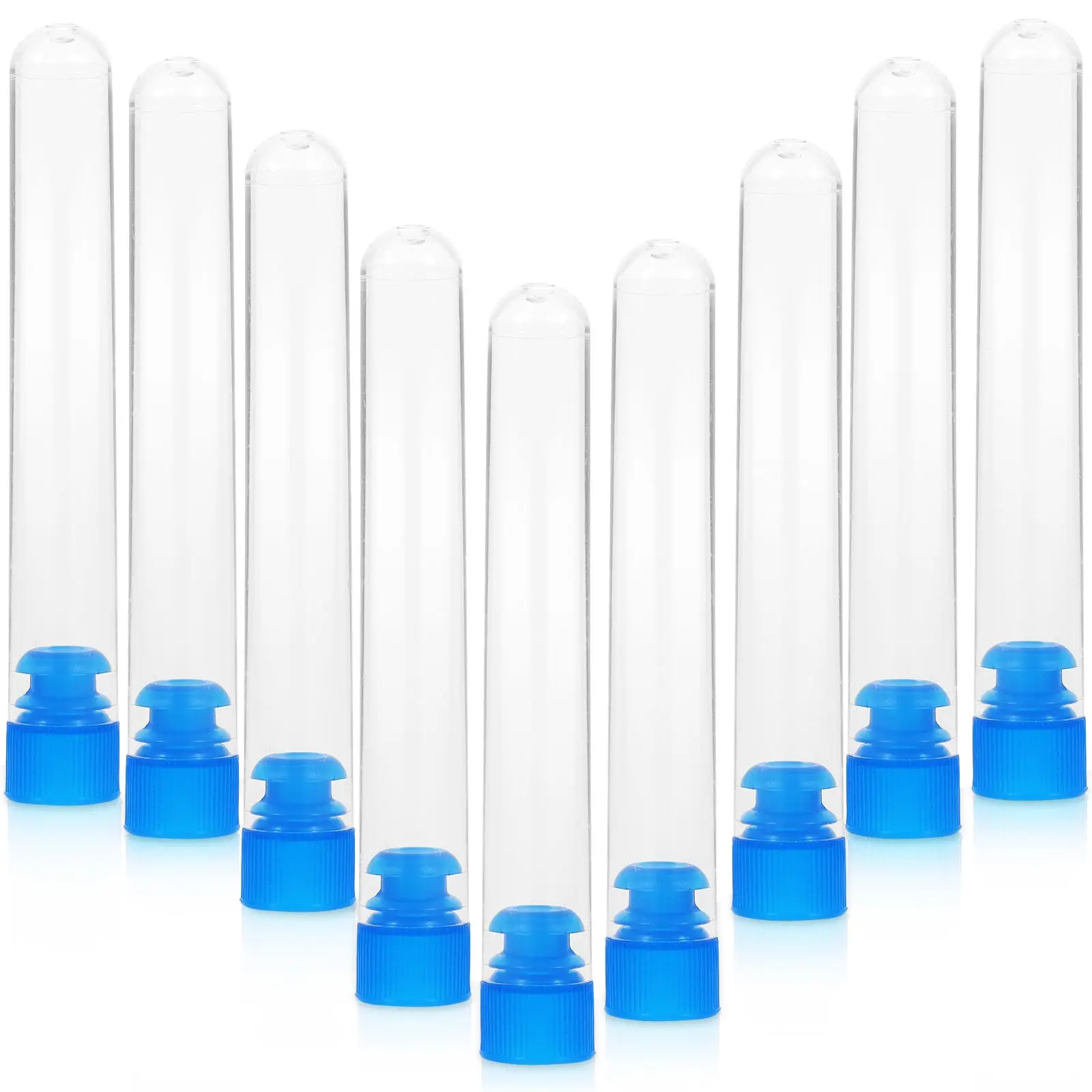 25pcs Plastic Test Tubes Clear Sample Tubes Eco Friendly Portable Compact Leakage Proof Travel Gift Storage Small
25pcs Plastic Test Tubes Clear Sample Tubes Eco Friendly Portable Compact Leakage Proof Travel Gift Storage Small