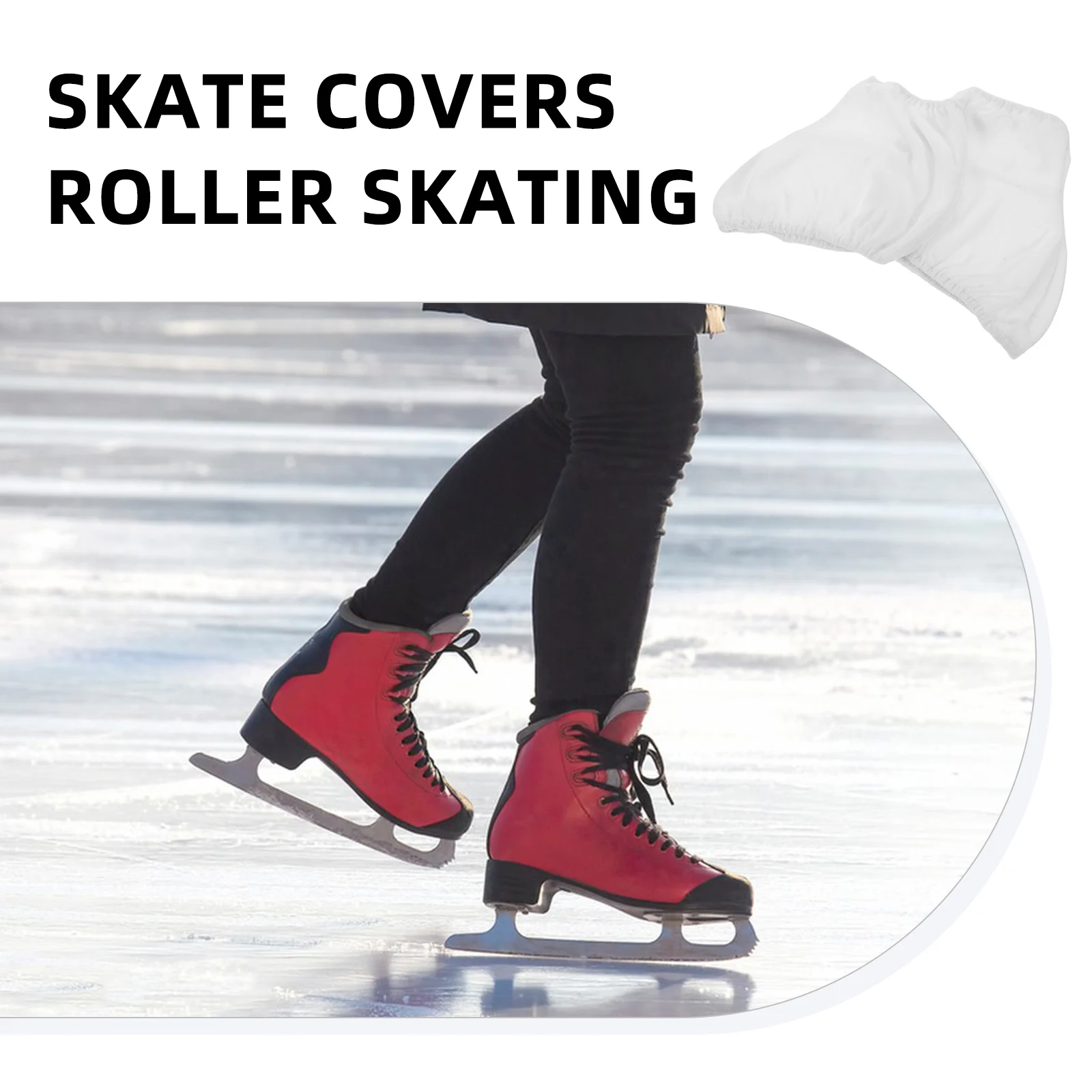 1 Pair Skating Boot Covers Size 34-38 White Elastic Protective Sleeve For Figure Skating Practice Competition Washable
1 Pair Skating Boot Covers Size 34-38 White Elastic Protective Sleeve For Figure Skating Practice Competition Washable