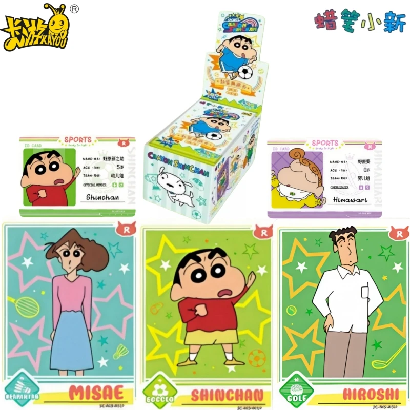 KAYOU Official Genuine Crayon Shin Chan Vitality Series Card Anime Peripheral Collection Toy Card Festival Gift Original Box
KAYOU Official Genuine Crayon Shin Chan Vitality Series Card Anime Peripheral Collection Toy Card Festival Gift Original Box