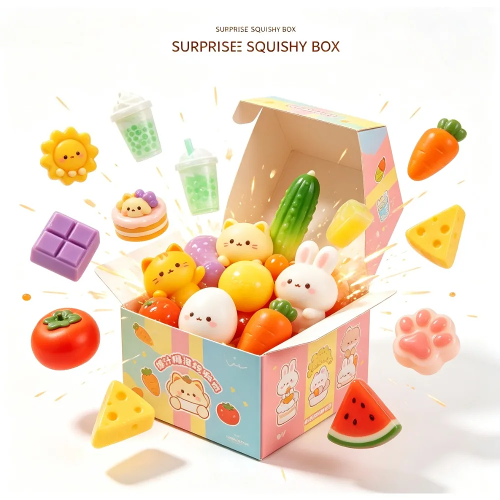 More than 100 varietiesLimited Edition Blind Box SquishyTravel Portable Squishy
More than 100 varietiesLimited Edition Blind Box SquishyTravel Portable Squishy