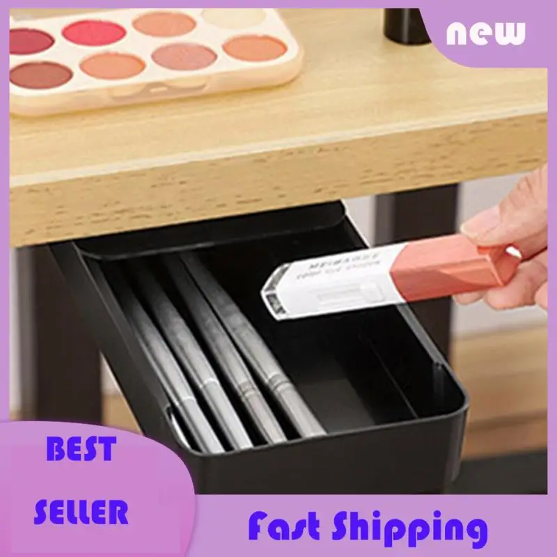 Necessary 3X Under Desk Drawer Organizer Invisible Storage Box Self-Adhesive Stationary Container Desk Sundry Makeup Holder Blac
Necessary 3X Under Desk Drawer Organizer Invisible Storage Box Self-Adhesive Stationary Container Desk Sundry Makeup Holder Blac