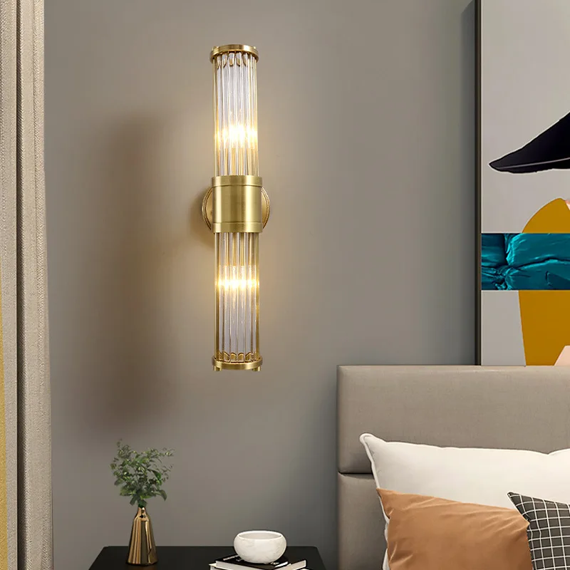 Modern Home Led Wall Lamp Clear Crystal Wall Light Minimalist Bedside Living Room Background Wall Decor Sconce Lighting Fixtures
Modern Home Led Wall Lamp Clear Crystal Wall Light Minimalist Bedside Living Room Background Wall Decor Sconce Lighting Fixtures
