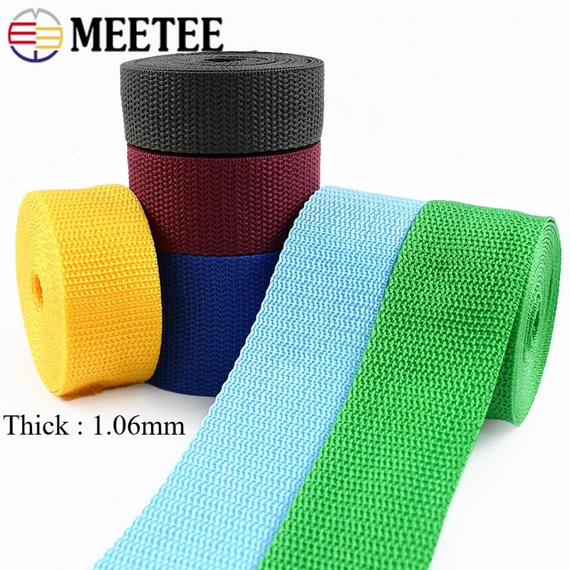 10M 20-50mm Color PP Webbing Strap for Garment Belt Decor Bias Binding Shoulder Bag Straps Decorative Ribbon Sewing Accessories 
10M 20-50mm Color PP Webbing Strap for Garment Belt Decor Bias Binding Shoulder Bag Straps Decorative Ribbon Sewing Accessories