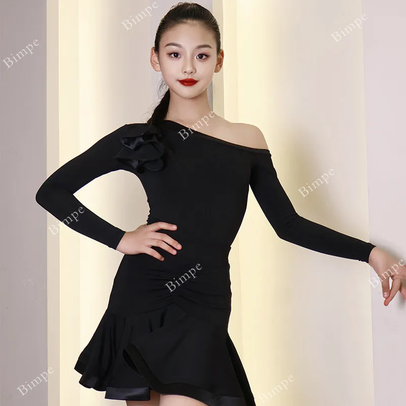 Girls' New Autumn Winter Professional Samba Latin Dance Competition Skirts Children's Rumba Tango Ballroom Performance Dresses
Girls' New Autumn Winter Professional Samba Latin Dance Competition Skirts Children's Rumba Tango Ballroom Performance Dresses