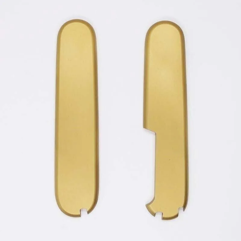 1 Pair Custom Made DIY Full Function Version Brass Handle Scales for 91mm Victorinox Swiss Army Knife Full function version
1 Pair Custom Made DIY Full Function Version Brass Handle Scales for 91mm Victorinox Swiss Army Knife Full function version
