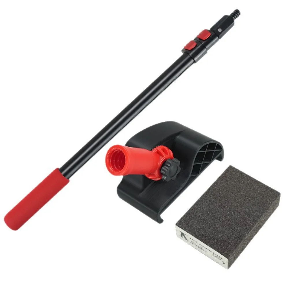 Aluminum Telescopic Pole Wall Sanding Frame Multi-direction Swivel Replaceable Square Sanding Pad Putty Polisher Swivel Head
Aluminum Telescopic Pole Wall Sanding Frame Multi-direction Swivel Replaceable Square Sanding Pad Putty Polisher Swivel Head