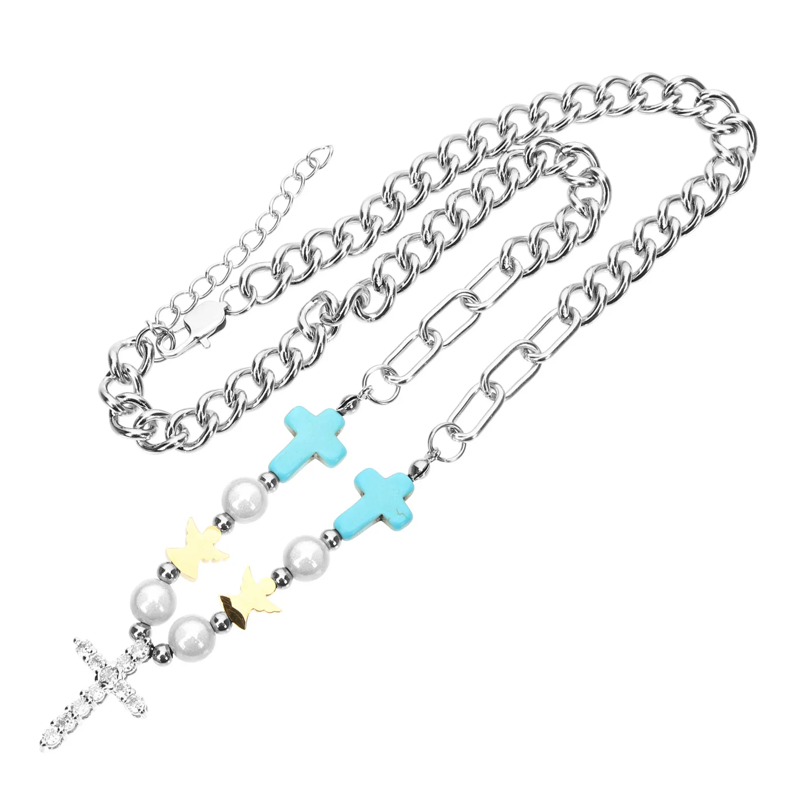 For Women Vintage Clavicle Chain Fashion Jewelry Aesthetic Neck Accessory Trendy Chain Necklace
For Women Vintage Clavicle Chain Fashion Jewelry Aesthetic Neck Accessory Trendy Chain Necklace