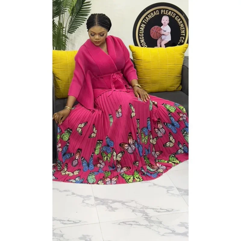 Miyake Pleated Women's Skirt Set 2024 New Color Block Print Irregular Splicing Top Large Size Women's Skirt Two-piece Set
Miyake Pleated Women's Skirt Set 2024 New Color Block Print Irregular Splicing Top Large Size Women's Skirt Two-piece Set