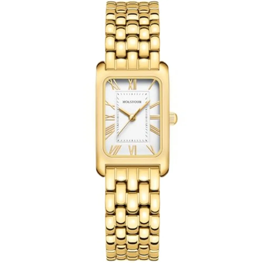 Watches for Women Vintage Bracelet Roman Dial Rectangular Case Gold Watch Waterproof with Tools
Watches for Women Vintage Bracelet Roman Dial Rectangular Case Gold Watch Waterproof with Tools