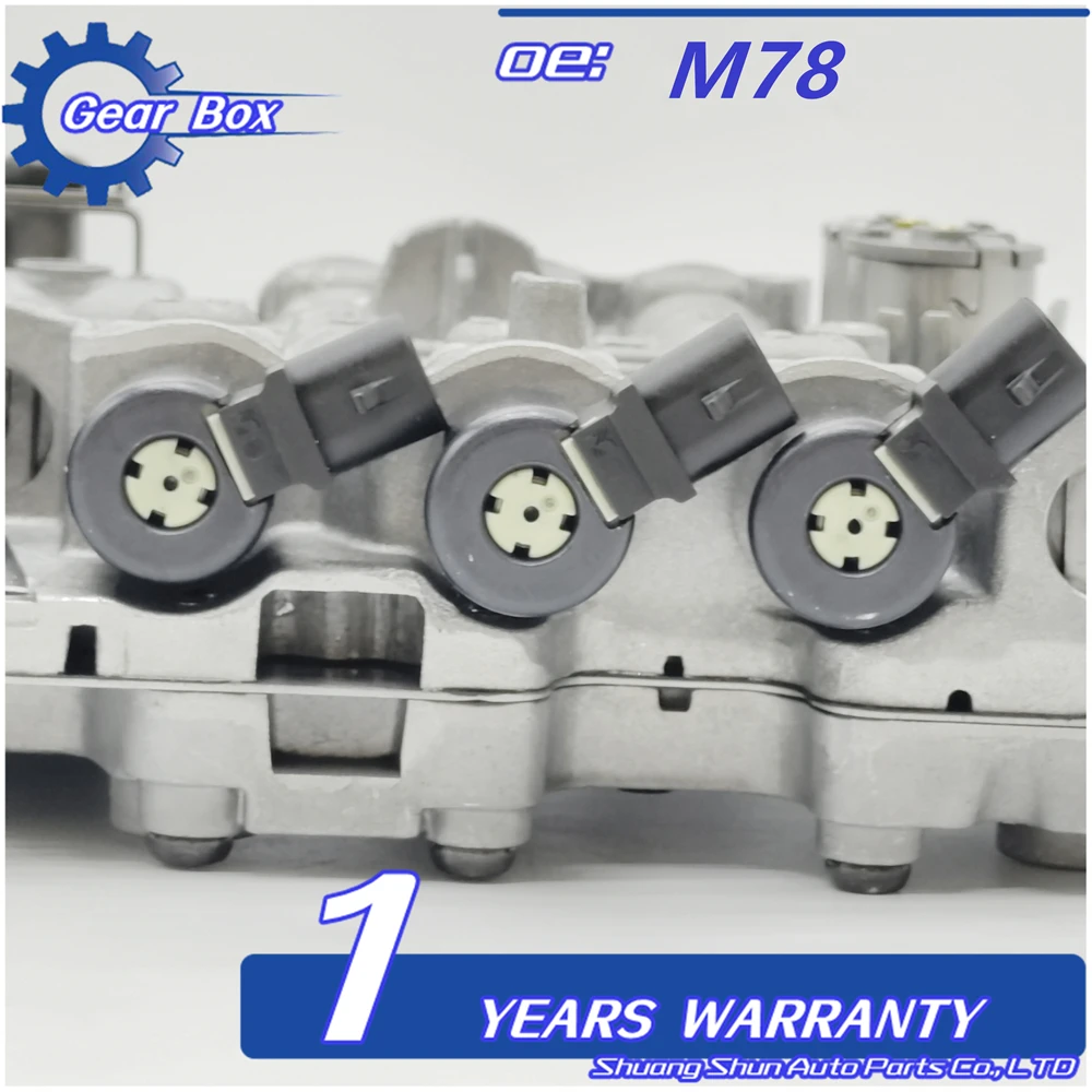 M78 BTR 6 Speed Automatic Transmission Valve Body with Solenoid Valve for Double Dragon Car Accessories
M78 BTR 6 Speed Automatic Transmission Valve Body with Solenoid Valve for Double Dragon Car Accessories