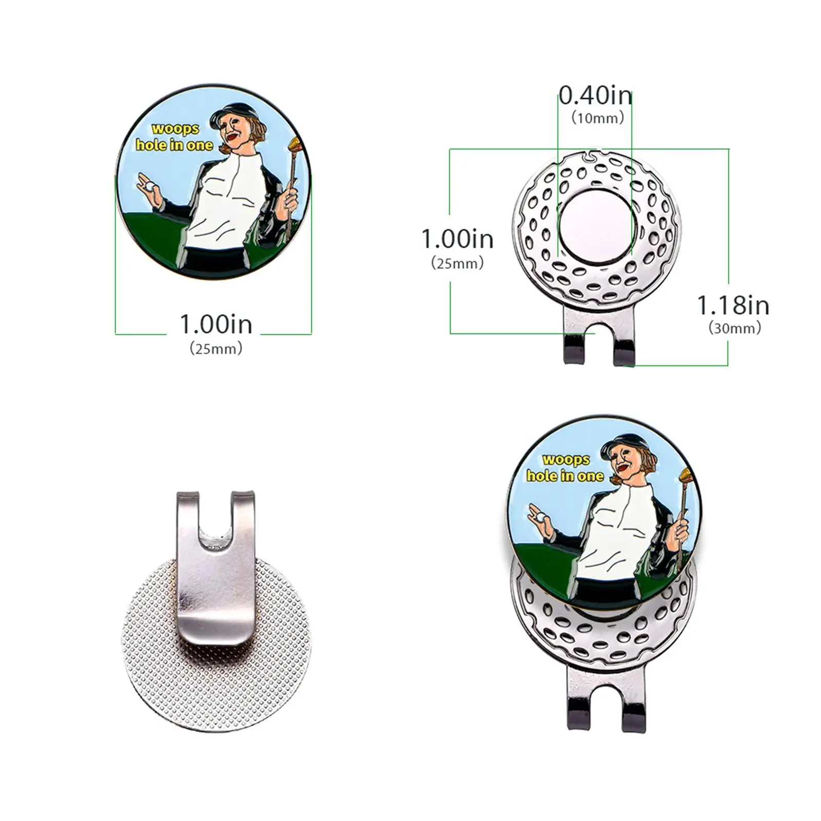 Golf Ball Marker Hat Clip Golf Hat Clip Golf Training Aid Golf Cap Holder
Golf Ball Marker Hat Clip Golf Hat Clip Golf Training Aid Golf Cap Holder