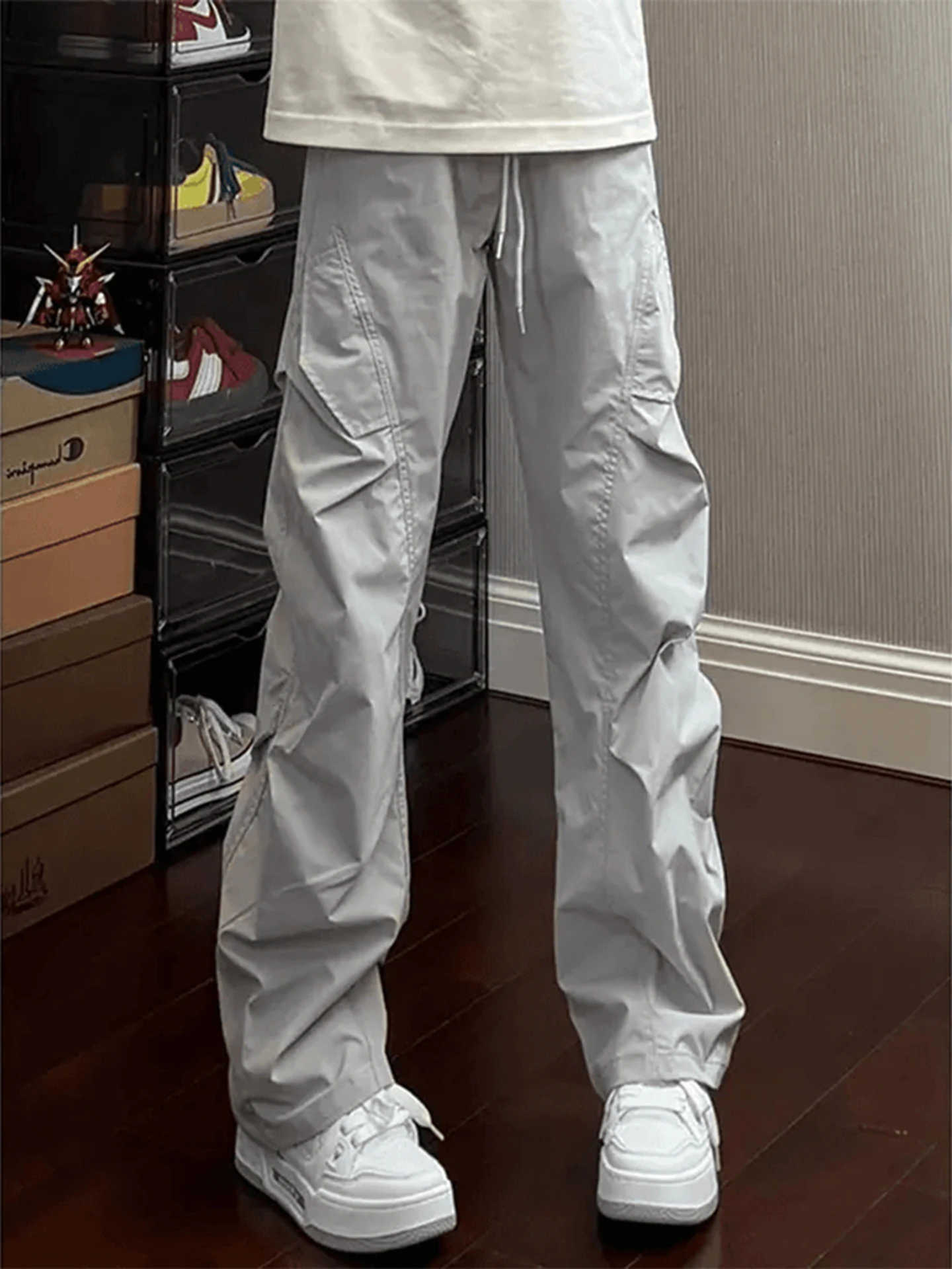 Qui Dry Ice Silk мужские летние повседневные брюки диагонального кроя солдатская спецодежда прямые брюки для похудения повседневные брюки
Qui Dry Ice Silk мужские летние повседневные брюки диагонального кроя солдатская спецодежда прямые брюки для похудения повседневные брюки