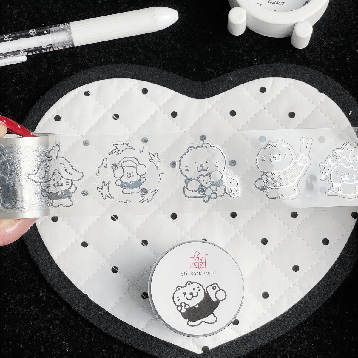 Kawaii Cartoon Sticker Set with Foil Accents - Cute Scrapbook Deco Stickers for Journaling DIY Crafts
Kawaii Cartoon Sticker Set with Foil Accents - Cute Scrapbook Deco Stickers for Journaling DIY Crafts
