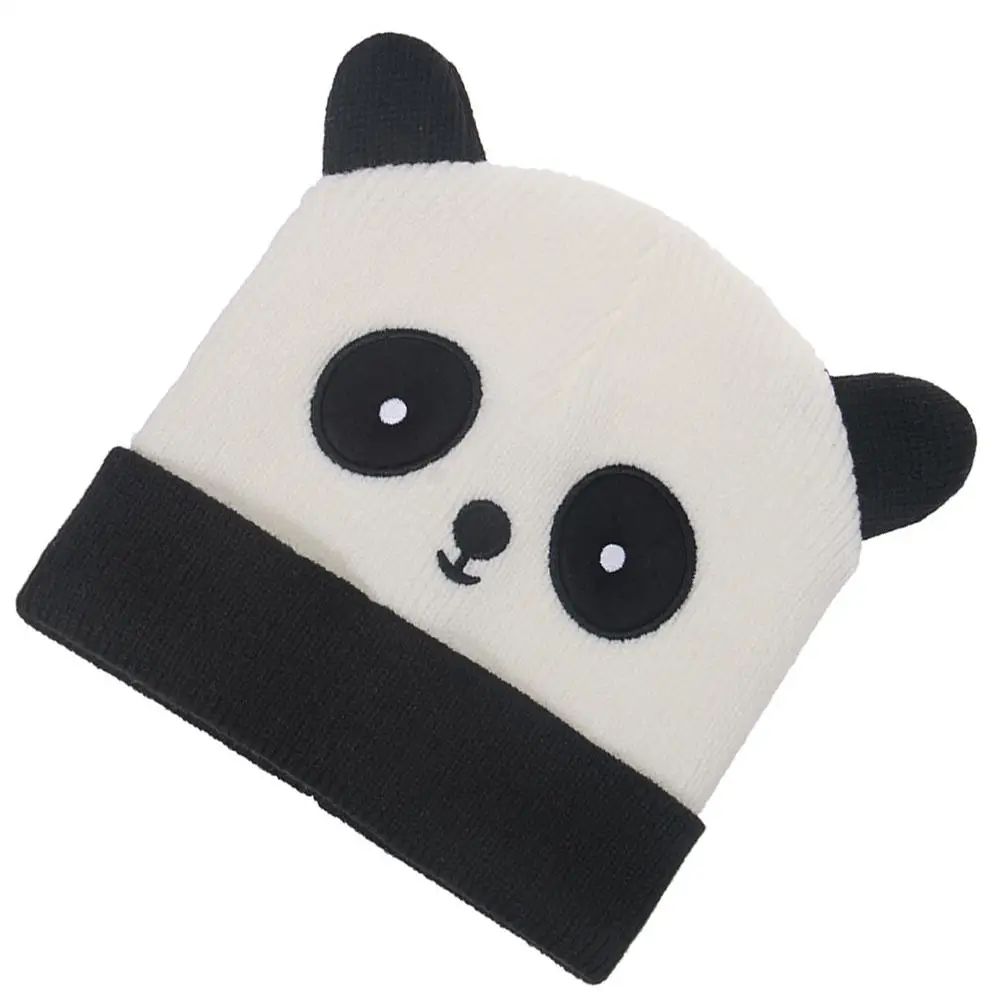 Warm Hat Panda Head Knitted Beanie M 56 58cm Soft Acrylic Ladies Wool Hat Fashion Riding Cap Christmas Casual Style
Warm Hat Panda Head Knitted Beanie M 56 58cm Soft Acrylic Ladies Wool Hat Fashion Riding Cap Christmas Casual Style