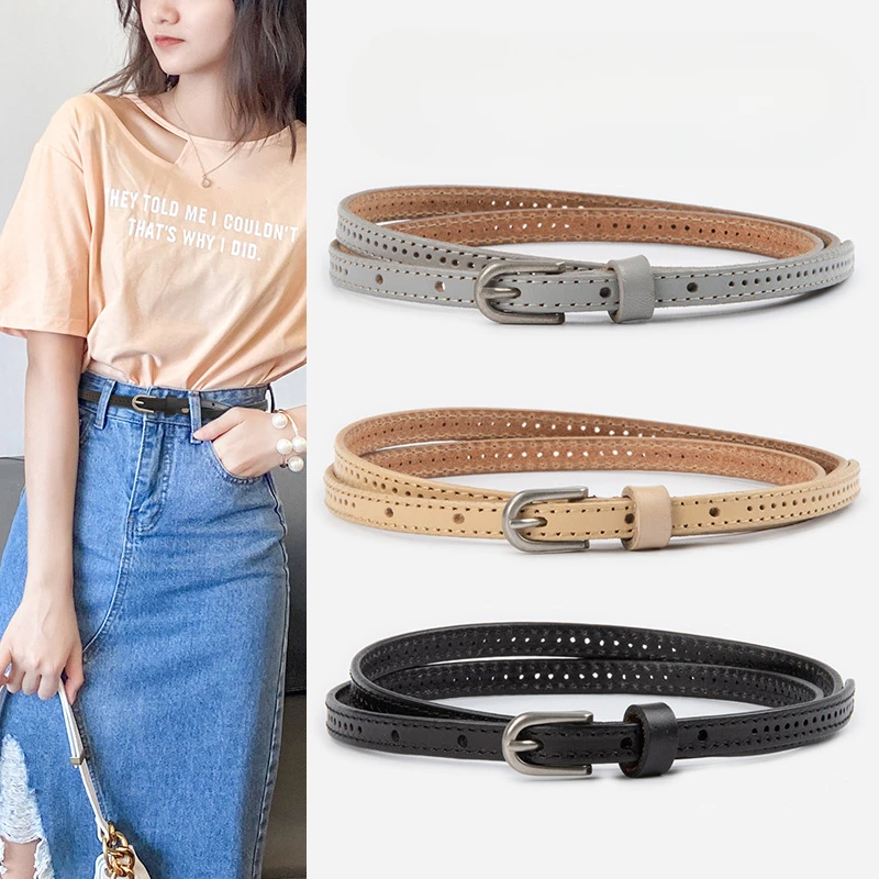 Women Belt Genuine Leather Vintage Slim Belt for Women, Multi-Style Fashion Accessory with Jeans Dresses & Casual Pants
Women Belt Genuine Leather Vintage Slim Belt for Women, Multi-Style Fashion Accessory with Jeans Dresses & Casual Pants