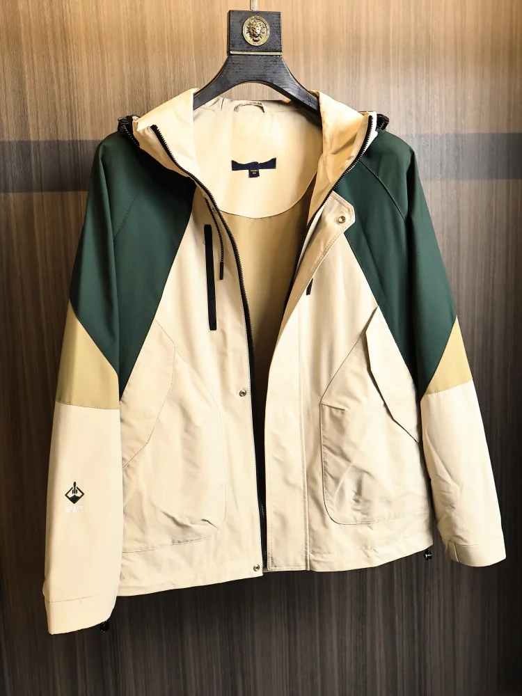 Youthful Vitality Color Block Outdoor Men's Casual Jacket Loose Windproof Waterproof Spring Fashion Urban Style Zipper Closur...
Youthful Vitality Color Block Outdoor Men's Casual Jacket Loose Windproof Waterproof Spring Fashion Urban Style Zipper Closur...