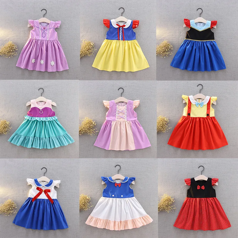 THEEPER Toddler Girls Princess Costume Dress, Ruffle Sleeve Fairy Tale Cosplay Frock, Summer Dresses Carnival Dress Up Outfit
THEEPER Toddler Girls Princess Costume Dress, Ruffle Sleeve Fairy Tale Cosplay Frock, Summer Dresses Carnival Dress Up Outfit