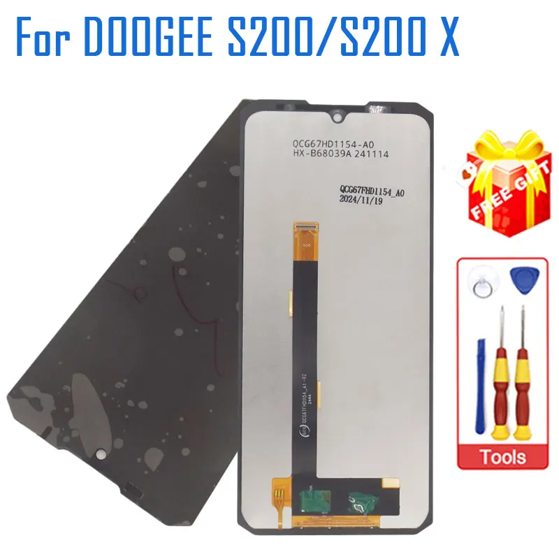 New Original DOOGEE S200 S200 X LCD Display Touch Screen Digitizer Module Repair Accessories For DOOGEE S200X Smart Phone
New Original DOOGEE S200 S200 X LCD Display Touch Screen Digitizer Module Repair Accessories For DOOGEE S200X Smart Phone
