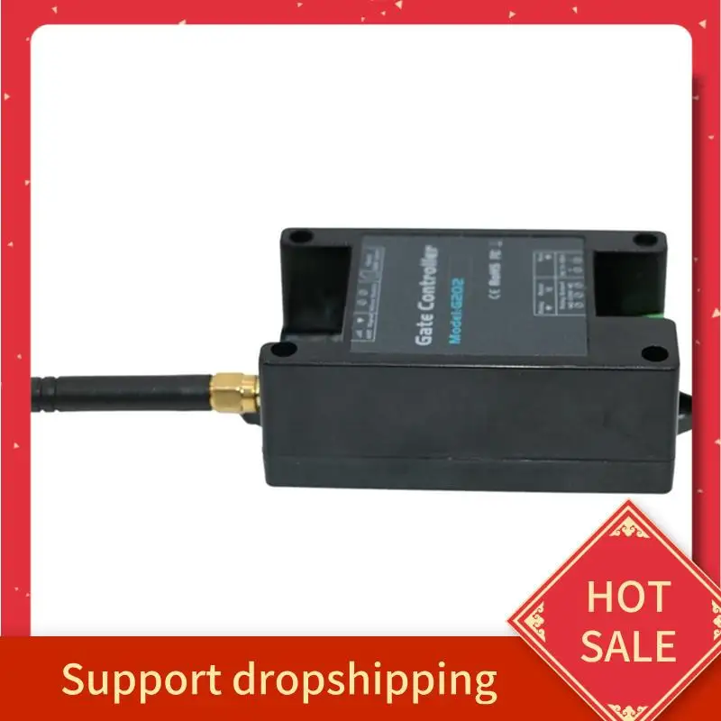 B44C G202 Mobile Phone GSM Gate Door Opener 4G Single Relay Switch Electric Gate Remote Controller 850/900/1800/1900Mhz
B44C G202 Mobile Phone GSM Gate Door Opener 4G Single Relay Switch Electric Gate Remote Controller 850/900/1800/1900Mhz