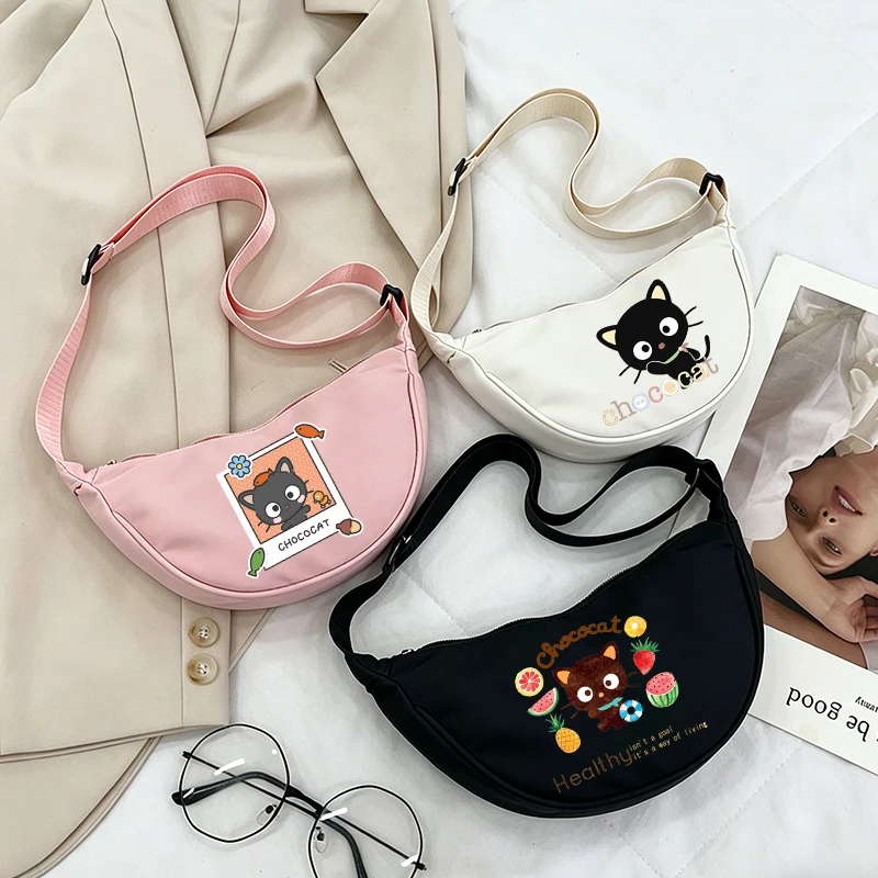 New Chococat Sanrio Girl Shoulder Bag Cute Cartoon Crossbody Bag Woman Kawaii Portable Handbag Fashion Chest Pouch Birthday Gift
New Chococat Sanrio Girl Shoulder Bag Cute Cartoon Crossbody Bag Woman Kawaii Portable Handbag Fashion Chest Pouch Birthday Gift