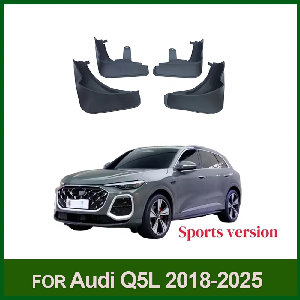 Splash Fender 4PCS Front Rear Mud Flap Mudguards Splash Guards For Audi Q5L 2018-2025 Fender Mud Flaps Splash Guards Accessory
Splash Fender 4PCS Front Rear Mud Flap Mudguards Splash Guards For Audi Q5L 2018-2025 Fender Mud Flaps Splash Guards Accessory