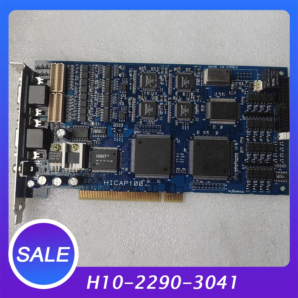 HICAP100 Video and Voice Data Acquisition Card H10-2290-3041
HICAP100 Video and Voice Data Acquisition Card H10-2290-3041