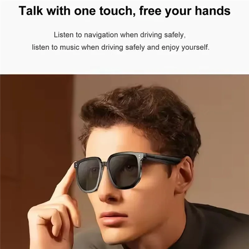 Reliablev1 PRO Camera Remote Filming Smart Eye Glasses HIFI Sunglasses UV Earbuds Bone Conduction Headphones Touch Control
Reliablev1 PRO Camera Remote Filming Smart Eye Glasses HIFI Sunglasses UV Earbuds Bone Conduction Headphones Touch Control