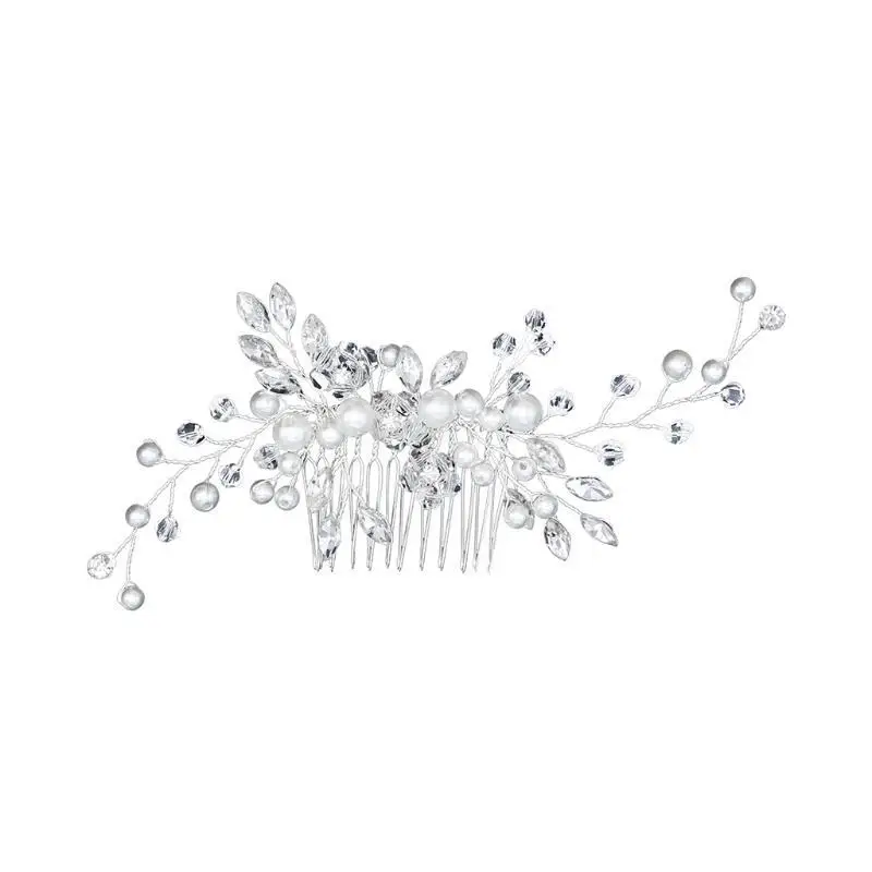 652F Bridal Wedding Headpieces Bride Comb Pearl Hair Jewelry Decor DIY Hairstyle Tool
652F Bridal Wedding Headpieces Bride Comb Pearl Hair Jewelry Decor DIY Hairstyle Tool