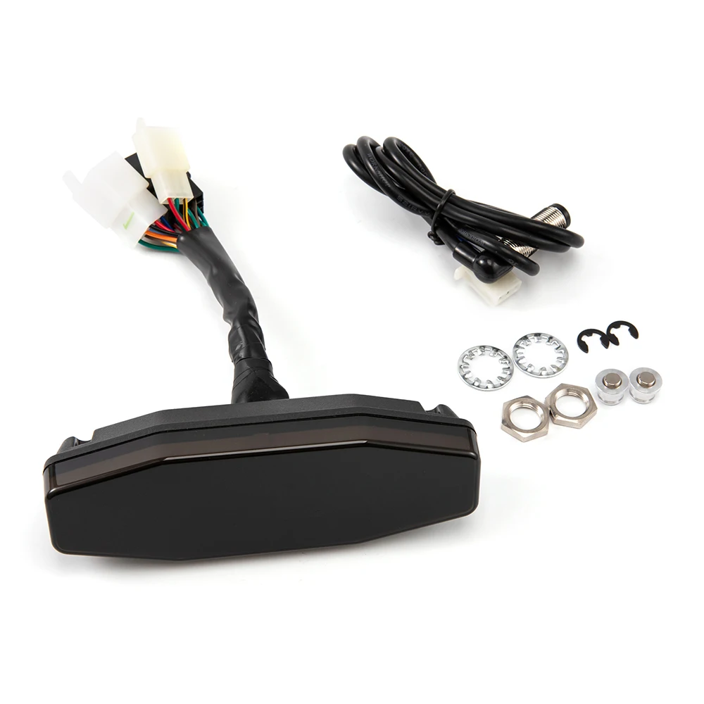 Универсальный мотоциклетный спидометр, мото приборная панель, масляный датчик, цифровые счетчики, набор датчиков, тахометр, одометр для России KR200
Универсальный мотоциклетный спидометр, мото приборная панель, масляный датчик, цифровые счетчики, набор датчиков, тахометр, одометр для России KR200