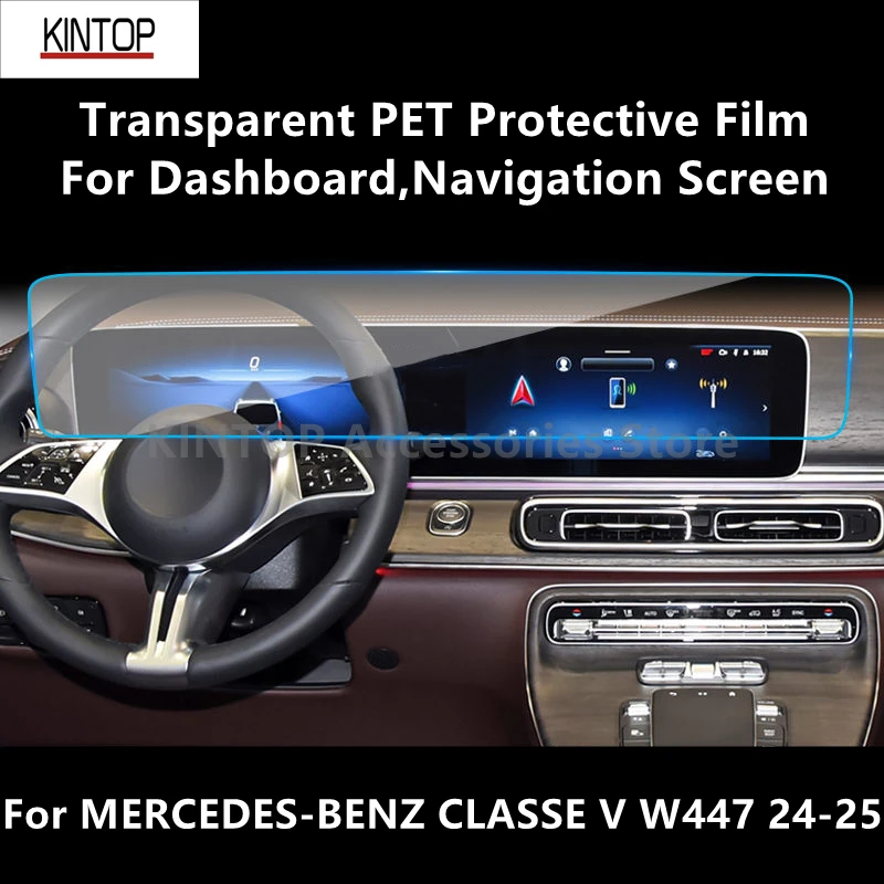 For MERCEDES-BENZ CLASSE V W447 24-25 Dashboard,Navigation Transparent PET Protective Film Anti-scratch Repair Accessories Refit
For MERCEDES-BENZ CLASSE V W447 24-25 Dashboard,Navigation Transparent PET Protective Film Anti-scratch Repair Accessories Refit