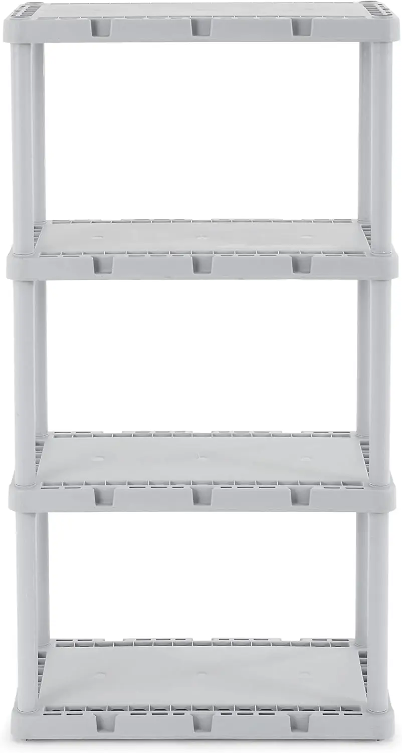 Система хранения Knect-A-Shelf с 4 полками, вентилируемая, легкая, для дома, гаража, подвала и прачечной, серая.
Система хранения Knect-A-Shelf с 4 полками, вентилируемая, легкая, для дома, гаража, подвала и прачечной, серая.