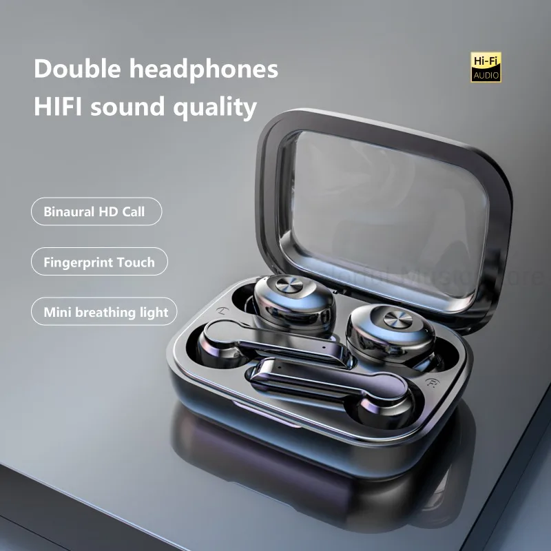 Newest XG15 True Wireless Earbuds for Dual Earphones TWS Earphones Dual Earbuds Long Battery Life Fitness Sport Gaming Earphone
Newest XG15 True Wireless Earbuds for Dual Earphones TWS Earphones Dual Earbuds Long Battery Life Fitness Sport Gaming Earphone