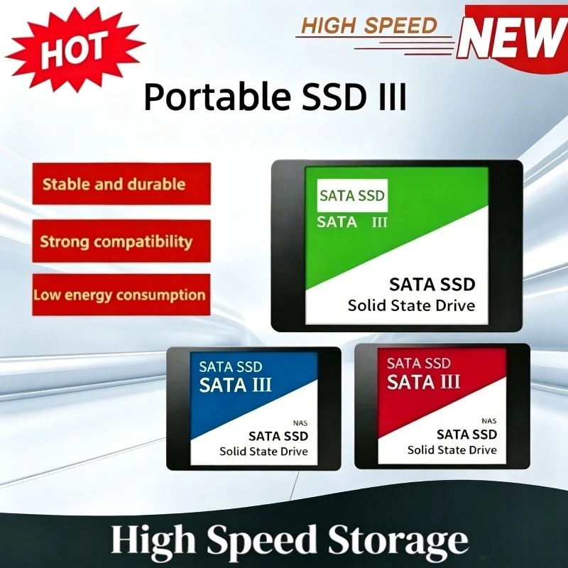 External Portable Original SSD USB 3.1 Interface High Speed Solid State Drive 560MB/s Ultra Thin Design for Mac PC File Storage
External Portable Original SSD USB 3.1 Interface High Speed Solid State Drive 560MB/s Ultra Thin Design for Mac PC File Storage