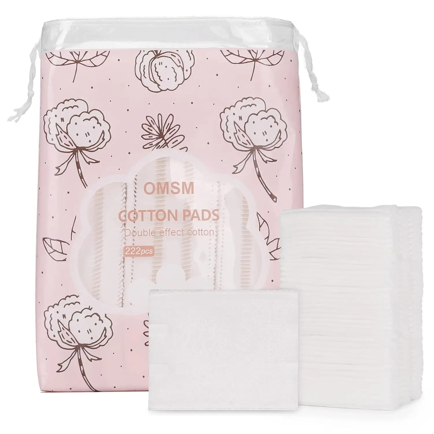 Pure Cotton Makeup Remover Pads Hypoallergenic Lint Free 222 Count
Pure Cotton Makeup Remover Pads Hypoallergenic Lint Free 222 Count